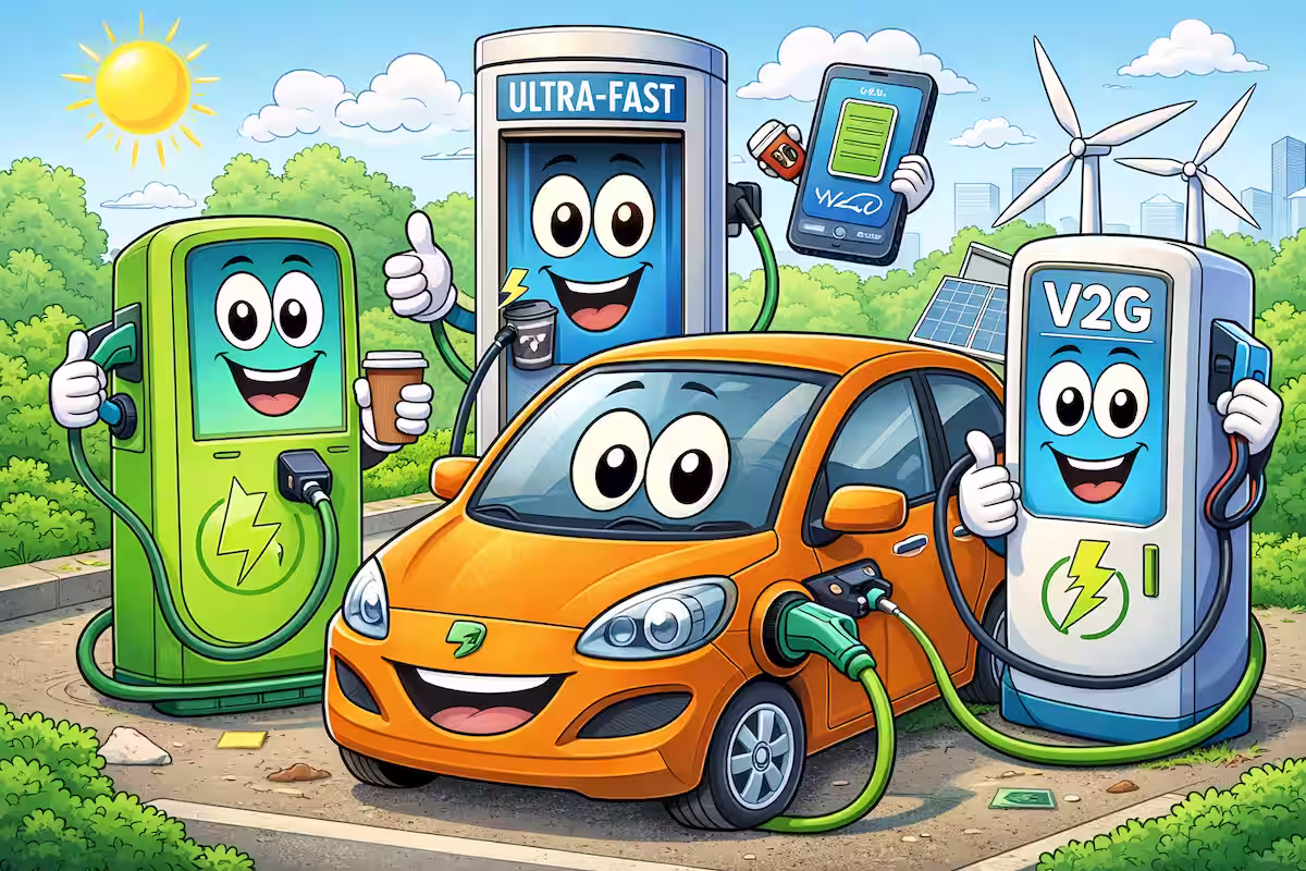 Electric vehicles and charging infrastructure powering the future of mobility